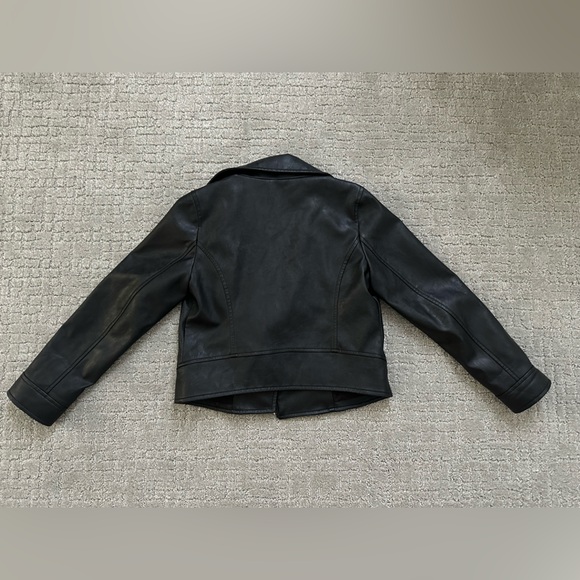 GAP Kids Black Faux Leather Jacket - Picture 5 of 5